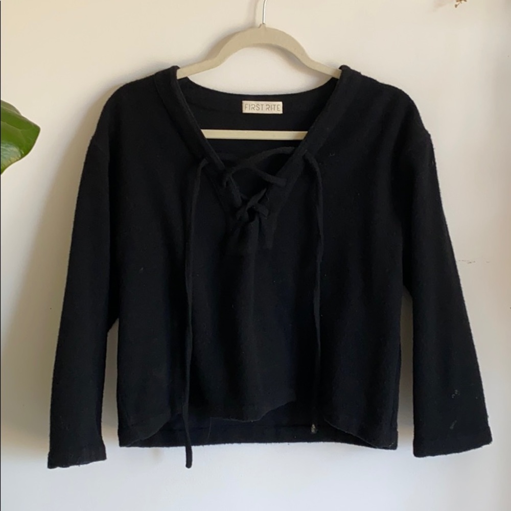 First rite wool top - Picture 2 of 3